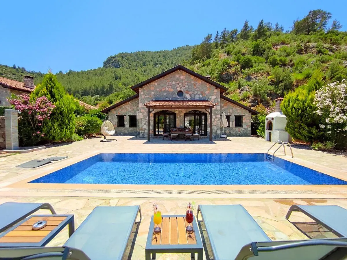 Villa Kayakoy 2 - Private Stone Villa location